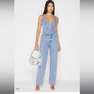 Maniere De Voir Sparkled bedazzled vest